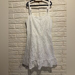 Hollister White Lace Dress